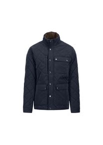 Fynch-Hatton Fieldjacket ohne Kapuze mit Taschen blau, Gr&ouml;&szlig;e XL