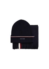 Tommy Hilfiger Beanie &raquo;TH RWB BEANIE & SCARF&laquo; in Geschenkbox, aus Wollmix