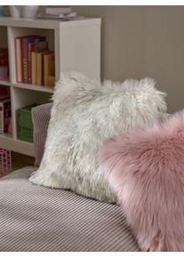 Nanuk Noir/Blanc 45x45 cm - Tapis poil court design moderne pour salon