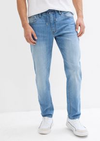 Regular Fit Stretch Jeans med res&aring;rmidja Straight (2-pack) - bl&aring; - storlek 46 - bonprix