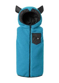 WeeDo, Piger, Vest 'Monster', Bl&aring; / Sort, St&oslash;rrelse 92