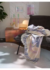 benuta Pop Nico Veelkleurig/Purper 130x170 cm - Moderne Vloerkleden voor Woonkamer, Slaapkamer & Eetkamer