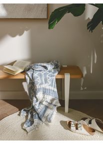 benuta Pure Sabine Blauw 130x170 cm - Moderne Vloerkleden voor Woonkamer, Slaapkamer & Eetkamer