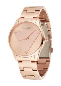 Guess Ceas analogic 'Emblem' Femei auriu, Mărimea One Size