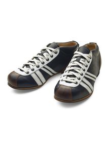 Zeha Ledersportschuh Dunkelblau 37