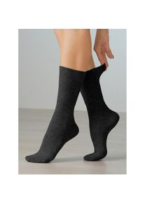 w&auml;schepur w&auml;schepur, Damen, Diabetikersocken 5 Stk. tlg., schwarz, 3/43, schwarz, f&uuml;r Diabetiker geeignet