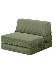 Livetastic Schlafsessel , Olivgr&uuml;n , Metall, Textil , 65x57x81 cm , Bsci , Wohnzimmer, Sofas & Couches, Schlafsofas, Schlafsessel