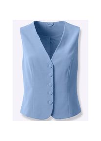 CR&Eacute;ATION L creation L, Damen, Kurzweste, himmelblau, 38, himmelblau, mit recyceltem Polyester