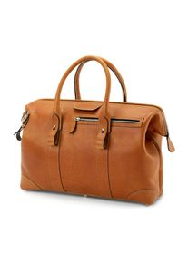 F. Hammann Weekender Stierleder klein Cognac