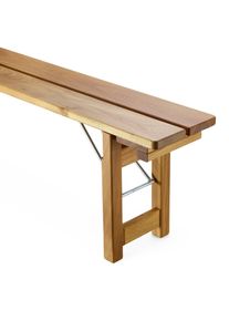 Elefant M&ouml;bel Biergartenbank Robinienholz