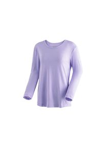 Maier Sports, Damen, Langarmshirt &raquo;Long Sleeve Jersey W&laquo;, helllila, S, helllila, Funktionales Langarmshirt mit Rundhals f&uuml;r Touren und Ausfl&uuml;
