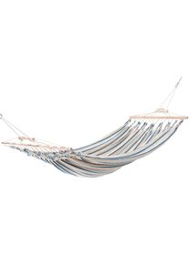 CHICO H&auml;ngematten Doppelh&auml;ngematte Baumwolle Beige-Blau
