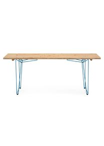 Magazin Tisch und Bank BTB Platte Unbehandelt