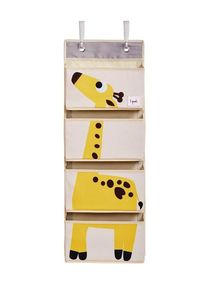 3 Sprouts Hanging Wall Organizer - Yellow Giraffe