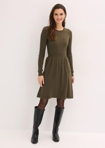 Strickkleid aus Viskose-Mix, braun, Gr&ouml;&szlig;e 44/46 (L), bonprix