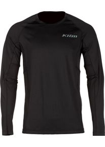 Klim Aggressor -1.0, functional shirt longsleeve , color: Black , size: S