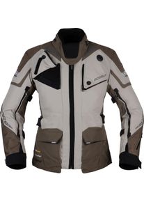 Modeka Panamericana II, textile jacket waterproof women , color: Beige/Brown , size: 40