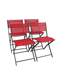 Vcm Gartenstuhl &raquo;4-tlg. Gartenstuhl Balkonstuhl Klappstuhl Sumila&laquo; ()