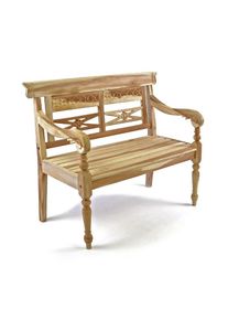 Vcm Gartenstuhl &raquo;Kindersitzbank Antik Gartenbank Kinder Teak Holz&laquo; ()