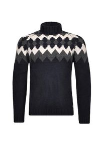 Ragman Rundhalspullover blau, Gr&ouml;&szlig;e 54