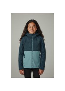Killtec Softshelljacke &raquo;KOW 227 GRLS SFTSHLL JCKT&laquo; 1 Stk. tlg. f&uuml;r Jugendliche, mit reflektierenden Elementen blau, Gr&ouml;&szlig;e 152