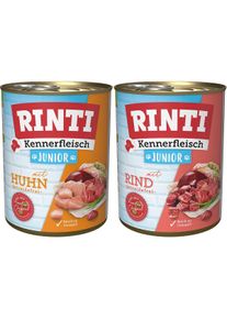 Rinti Kennerfleisch Junior Mixpaket 24x800g