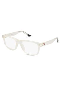 Puma PU0405O okulary unisex | Oprawka: Pełnoramkowe, Kwadratowe, Transparent