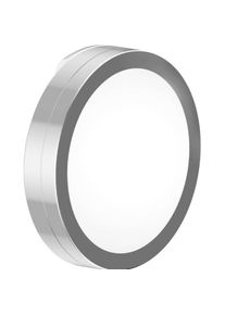 lightme, Wandleuchte + Deckenleuchte, LED-Badleuchte AQUA 6W 2700-4000K 500lm ws chr IP44 GX53 (500 lm, GX53)