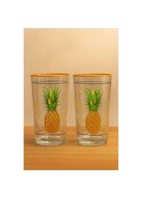 Hermia Tropix Glass Set 4 Pieces, Trinkgl&auml;ser