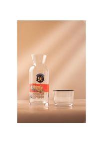 Hermia Pure Glass Bottle Set 2 Pieces, Trinkgl&auml;ser