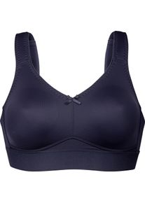 w&auml;schepur Dames Comfort-bh zonder beugel marine + heide Maat 110A