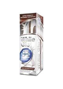 White Glo, Zahnpasta, SET Coffee & Tea Drinkers Formula pasta wybielająca usuwająca osad z kawy i herbaty