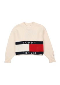 Tommy Hilfiger, Piger, Pullover 'HERITAGE', Marin / R&oslash;d / Hvid, St&oslash;rrelse 92