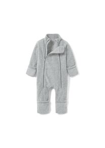 Tchibo - Pajacyk niemowlęcy z polaru - dla niemowląt - rozmiar 86/92 - kolor: szary