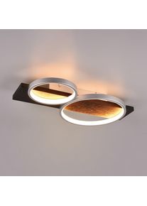 Trio Leuchten Medera Plafonnier LED, 2 sources lumineuses, 643810287,