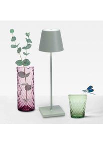 Zafferano Poldina Lampe de table sans fil, LED, LD0340G3, Poldina Pro