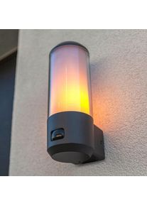 Lutec Heros Applique murale E27 avec d&eacute;tecteur de mouvements, 5288202118,