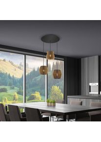 HELL LAYER Suspension 3 sources lumineuses &agrave; 3 formes, 20603/3-20,