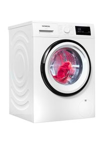 Siemens Waschmaschine iQ300 &raquo;WM14N0A4&laquo; 8 kg 1400 U/min Knitter-Programm smartFinish, Softtrommel, varioSpeed, LED-Display