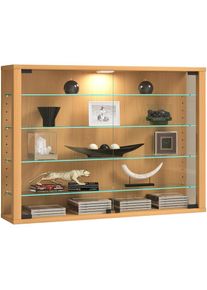 Vcm Wandregal &raquo;Wandvitrine H&auml;ngevitrine Glasvitrine Vitrosa L&laquo; 1 Stk. tlg.