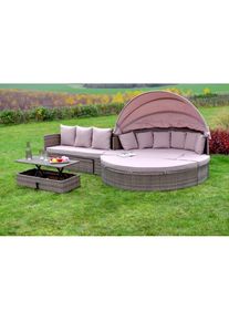 Merxx Garten-Essgruppe &raquo;Riva&laquo; Set, 24 Stk. tlg. Insel, mit Riva Erweiterungsset