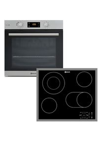 Bauknecht Backofen-Set &raquo;BAKO 700 STEAM&laquo; mit 2-fach-Teleskopauszug Dampffunktion, PowerHei&szlig;luft, Pizzafunktion, 2-fach-Teleskopauszug