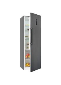 Exquisit Vollraumk&uuml;hlschrank &raquo;KS360-V-HE-040E inoxlook-az&laquo; 185 cm hoch 60 cm breit
