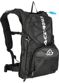 Acerbis H2O Logo, hydration backpack , color: Black/White , size: 10 L
