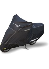 Macna Moto Mantle Premium DLX, cobertura para motociclos , cor: Preto , tamanho: L