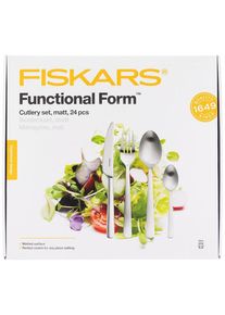 Fiskars - FunctionalForm Cutlery Gift Box 24 pcs - Matte Steel