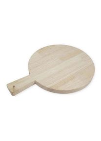 Playwood Wooden Cutting Board Round with Handle 34cm