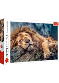Trefl Puzzle - Sleeping lion (1000 pieces) Boden