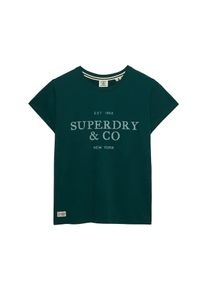 Superdry T-shirt Femme vert taille 44