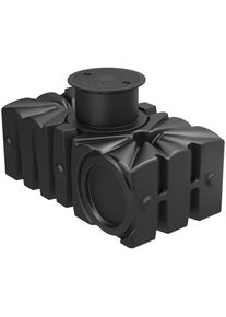 R&eacute;cup&eacute;rateur eau Aco Rain4me Professional, kit citerne plate jardin et maison, 223x124x85 cm, 2000 L,horizontale